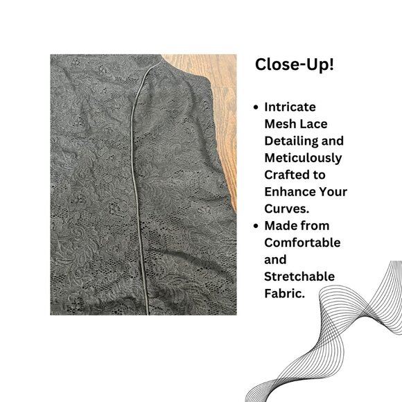 Women's XL Kenneth Cole Black Cami Top With Lace And Lining Materials - Picture 4 of 5